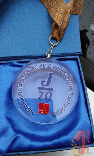 Медаль из стекла NLT-115-medal с нанесением